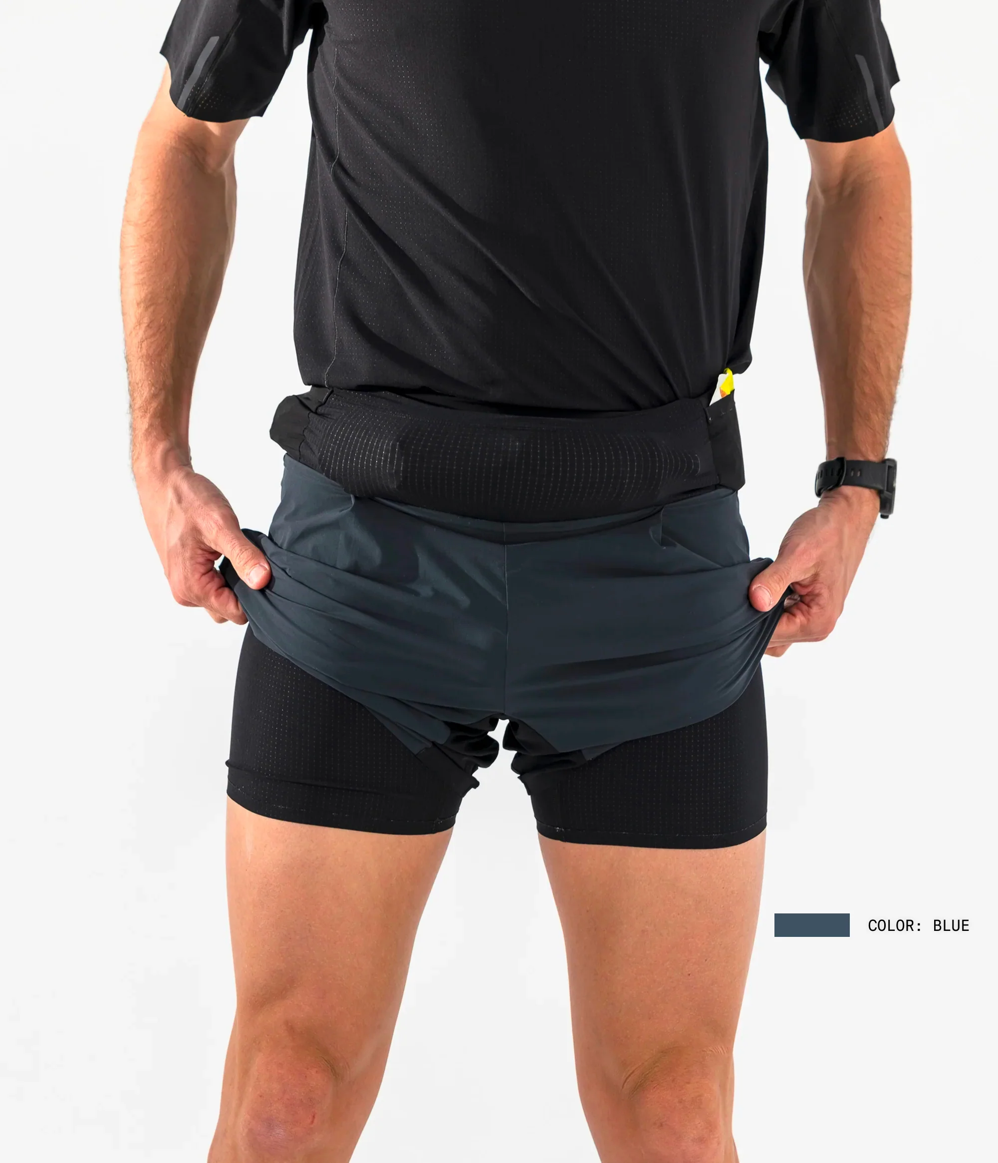 Short Sherpa Race - Homme - Black - Image 3